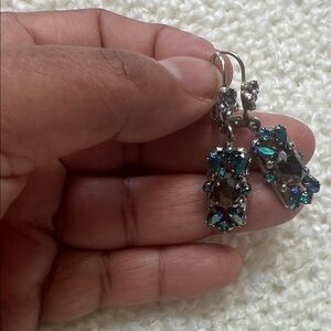 Euc Elegant Sorrelli Multicolor Crystal Earrings